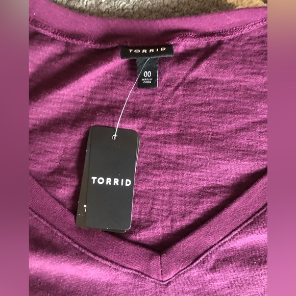 NWT Torrid Mini Slub Puff Sleeve Skater Dress - size 00 - Picture 10 of 13